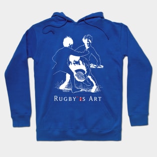 Rugby Junior Trapped C by PPereyra Hoodie